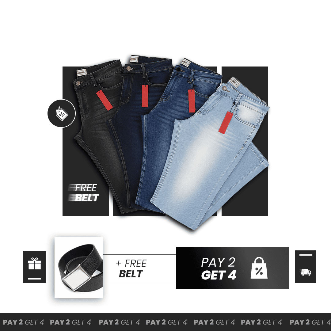 KIT DSL PREMIUM JEANS [PAY 2 GET 4]